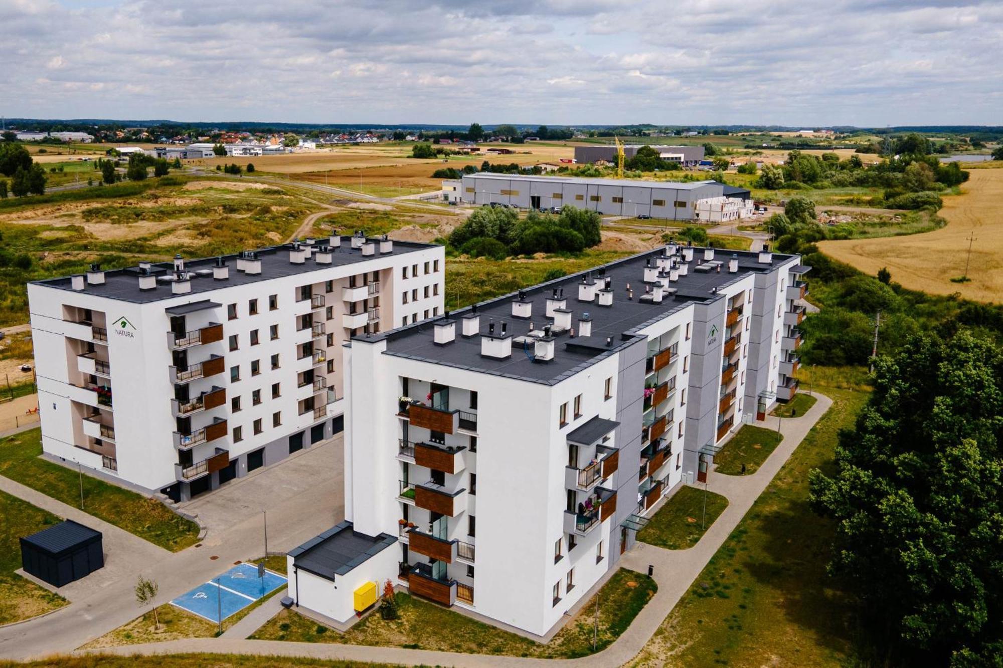 Apartamenty Ilawa - Osiedle Natura Exteriér fotografie